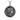 Detailed 925 sterling silver Selene goddess pendant showing intricate facial features and crescent moon diadem on coin