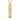 Gold plated gladiolus bar pendant featuring detailed engraved flower stem and genuine peridot birthstone