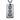 Rectangular oxidized silver Mayan cartouche pendant with three engraved glyphs and hand-hammered edges