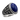 Close-up studio photography of 925 sterling silver Special Forces ring with oval lapis lazuli cabochon on white background