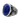 Handcrafted 925 sterling silver lapis raven ring featuring an oval blue lapis lazuli cabochon and carved birds