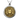 Lion medallion pendant, front view on white background