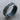 Twisted Rope Ring, oxidized silver finish, tabletop view
