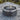 Wavy Groove Band Ring, oxidized silver, angled product view