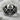 All-Seeing Eye Masonic Skull Ring, oxidized silver, front angled view on rock