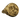 Saint Benedict Monk Ring, saint benedict ring in gold vermeil on dark background