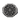 Saint John Maltese Cross Ring, oxidized silver, front view on white background