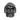 Front view of handcrafted 925 sterling silver bearded skull ring featuring knit beanie and oxidized detail