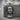 Jesus Christ Bust Pendant, oxidized silver, angled front view