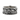 dragon's fury band ring, front view on white