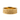 Cracked earth wedding ring, gold vermeil, front view on white background
