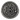 925 sterling silver Bitcoin signet ring top view with detailed circuit board pattern and oxidized finish