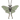 Solid 925 sterling silver Luna Moth Necklace with green enamel wings centered on a clean white background