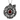 January birth flower carnation garnet pendant in 925 sterling silver with detailed ruffled petals