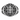Saint Benedict medal ring, front view on white background