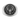 United States Army ring, oxidized silver, front view on white background