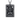 Avalokiteshvara Bodhisattva Pendant, oxidized silver, front view on white