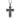 Byzantine Orthodox Crucifix Pendant, oxidized silver, front view on white background