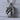Norse Viking Warrior Pendant, oxidized silver, product photo view