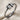 Fascinus Stacking Ring, oxidized, angled view on woven fabric
