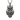 Celtic owl pendant, front view on white background