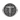 Cristo redentor ring, front view on isolated background