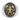 Kintaro Signet Ring, oxidized silver, front view on white background