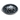 Roman Legion Germanica bull ring, oxidized silver, front view on white