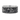 Baroque Scroll Ring, oxidized silver, front view on white background
