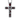 Red Stone Cracked Cross Pendant