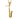 Saxophone musical instrument pendant, front view on white