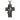 Christ Profile Cross Pendant