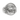 Chariot Coin Ring, polished, front view on white background