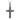 Grapevine cross pendant, front view on white background