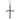 Saint Nino grapevine cross pendant, front view on white