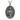 Saint Eligius Medal Pendant, front view on white