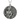 Artemis goddess medallion pendant, front view on white