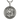 Carpenter Saint Joseph Medal Pendant, front view on white background
