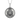 Fatima Apparition Medal Pendant, front view on white background