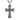 Celtic Interlace Cross Pendant, oxidized silver, front view on white