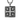 Crusader Jerusalem Cross Pendant, oxidized silver, front view on white background