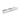 Wavy slide tie bar, front three-quarter view on white background
