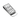 Crocodile Scale Money Clip, front view on white background