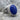 Lapis Lazuli Saint Michael Ring, oxidized silver, angled product photo