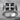 Jerusalem Cross Quartered Ring, oxidized silver, front angled view