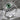 Evil Eye Iris Halo Ring, oxidized silver product photo
