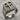 INRI Crucifix Framed Ring, two-tone finish product photo