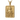 Saint Jude Flame Pendant, gold vermeil, front view on white background