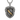 Zulfikar shield relief pendant, front view on white background
