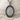 Cancer Branching Stars Pendant in oxidized silver, studio product photo